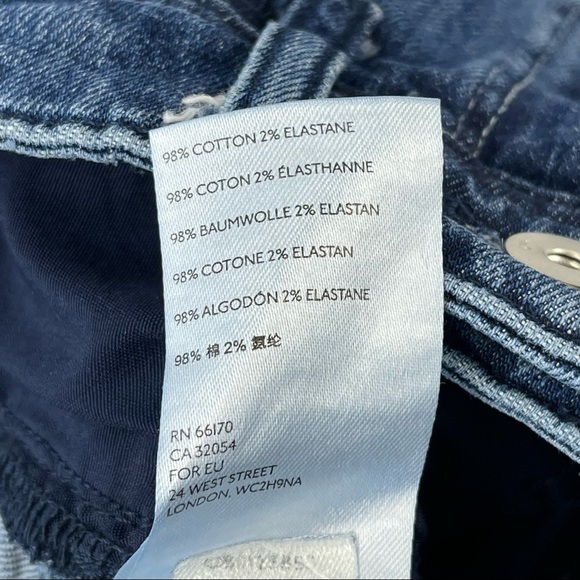 Pilcro and Letterpress Anthropology High-Rise Slim Boyfriend Denim Shorts 27 - Picture 4 of 15